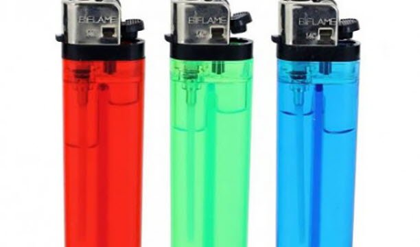 Từ 48°C, bật lửa dùng một lần có thể phát nổ.